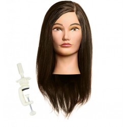 Chromwell babafej humán hajjal 45-50 cm + AJÁNDÉK asztali tartóval Chromwell babafej humán hajjal 45-50 cm + AJÁNDÉK asztali tartóval