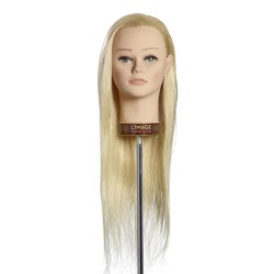 Image Perrine babafej humán hajjal, 50-60 cm