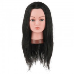 Sibel Fanny babafej humán hajjal, 50 cm Sibel Fanny babafej humán hajjal, 50 cm